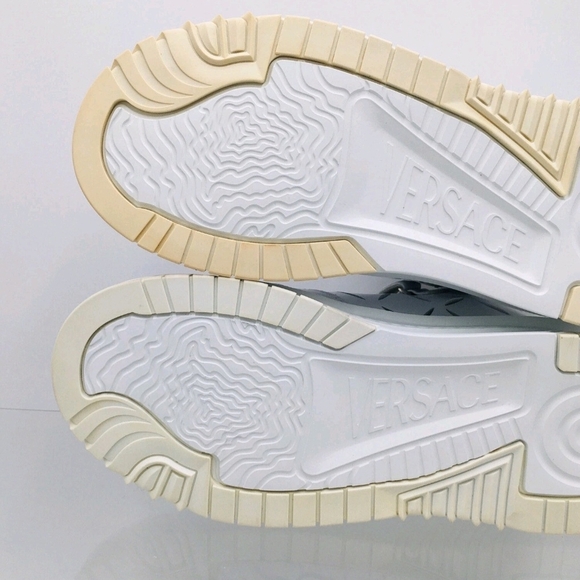 Versace Odissea Sneaker 'Cut-Out - Optical White' US Mens 11 - Picture 10 of 11